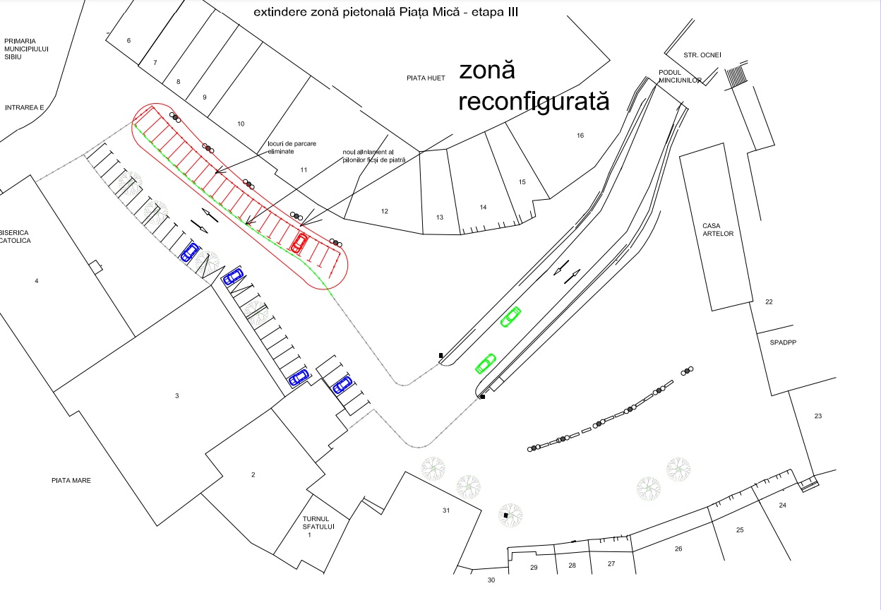 zona pietonala