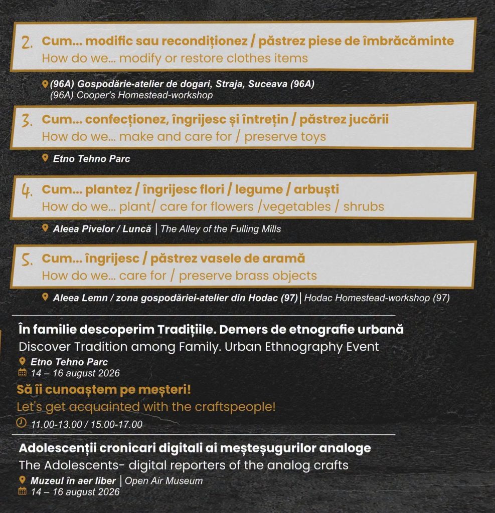 ASTRA în Festival 2026: tradiții, sustenabilitate, muzică, poezie și gastronomie